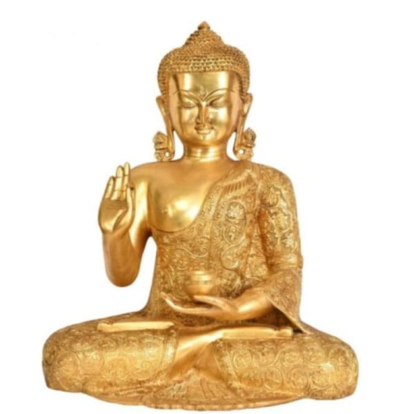 Brass Goutam Buddha Statue