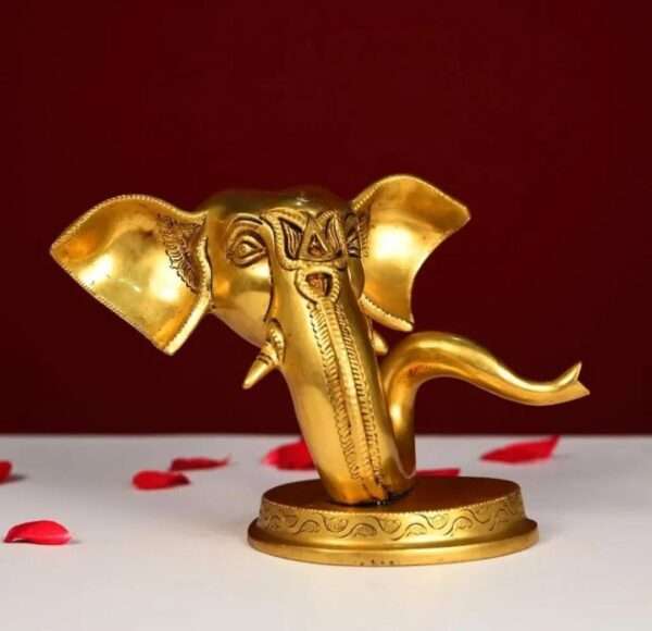 Abstract Ganesh Head