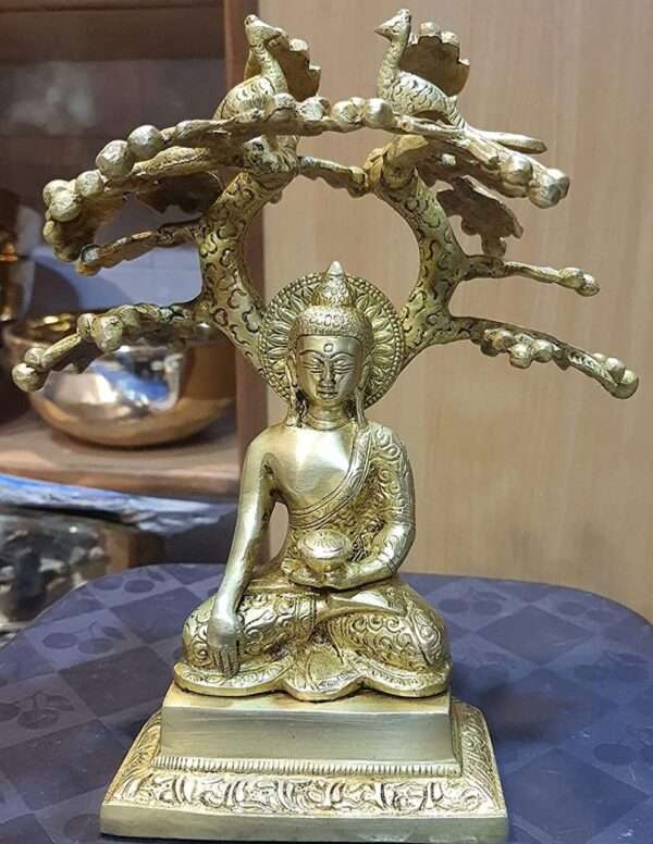 Golden Work Lord Goutam Buddha